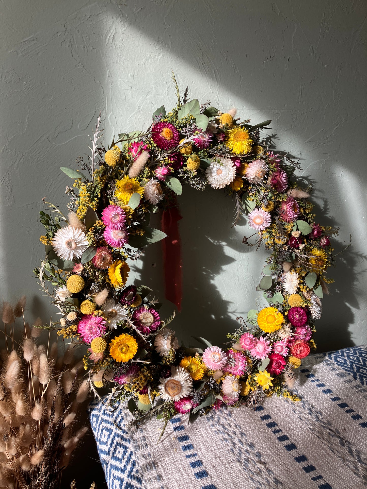 Custom Wildflower Wreath - Large