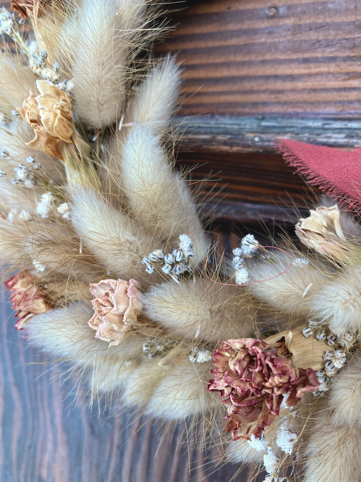 Custom Wildflower Wreath - Mini Crescent