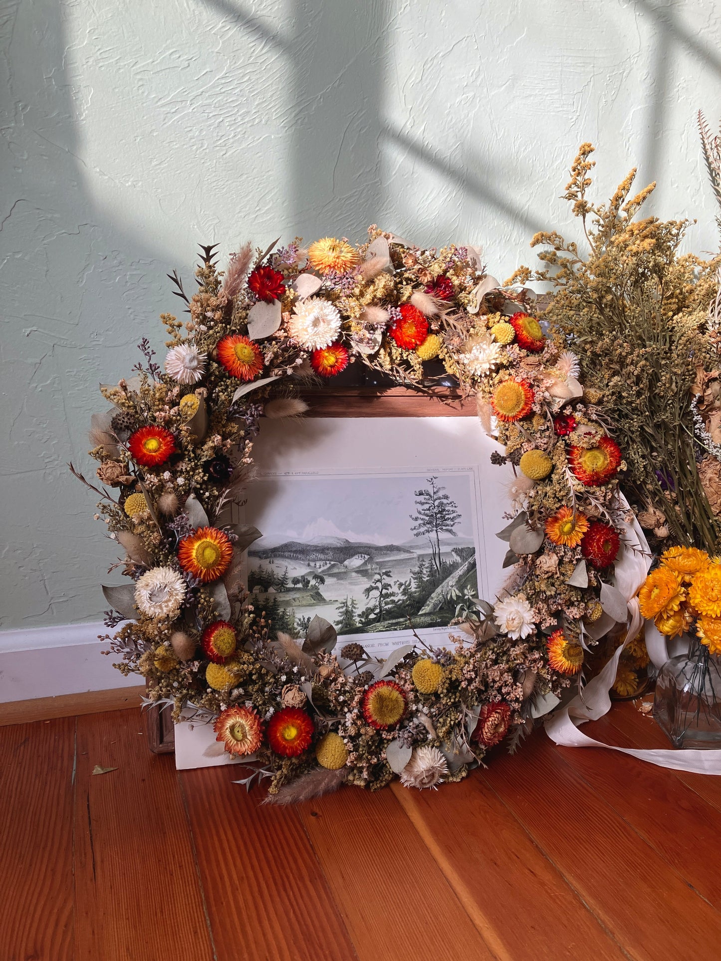 Custom Wildflower Wreath - Large