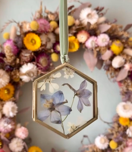 Pressed Flower Ornament