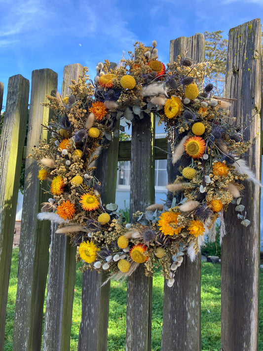 Wildflower Wreath - Medium